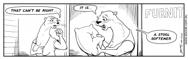 An otter and a comfortable seat 20190130