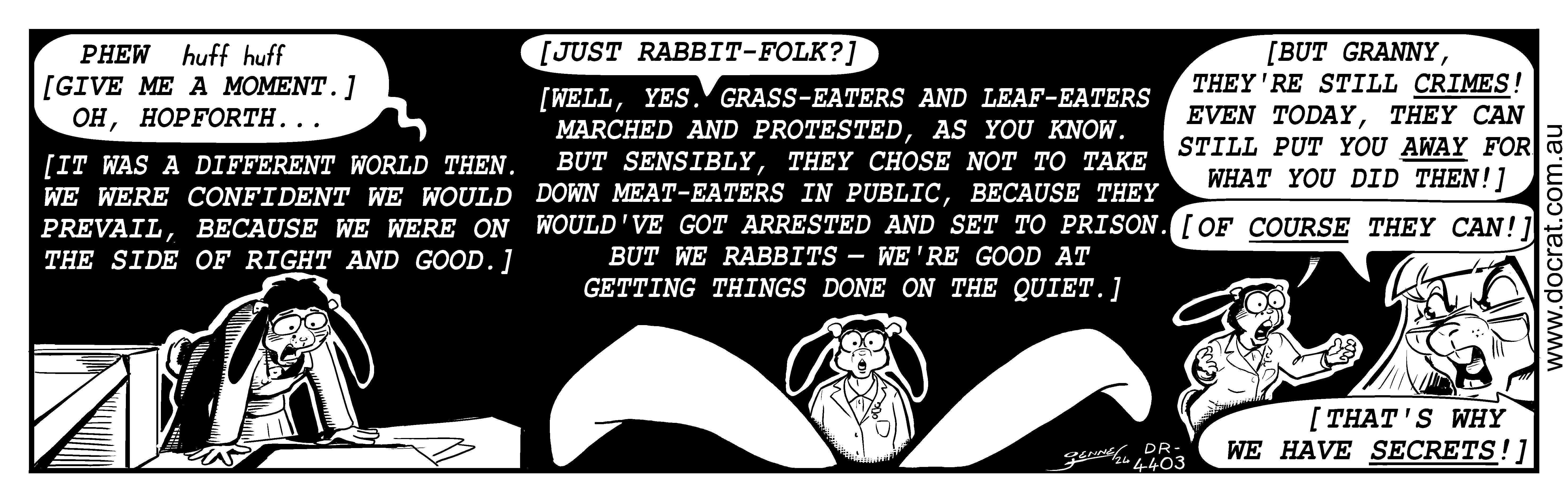 The secret truth how rabbits get things done