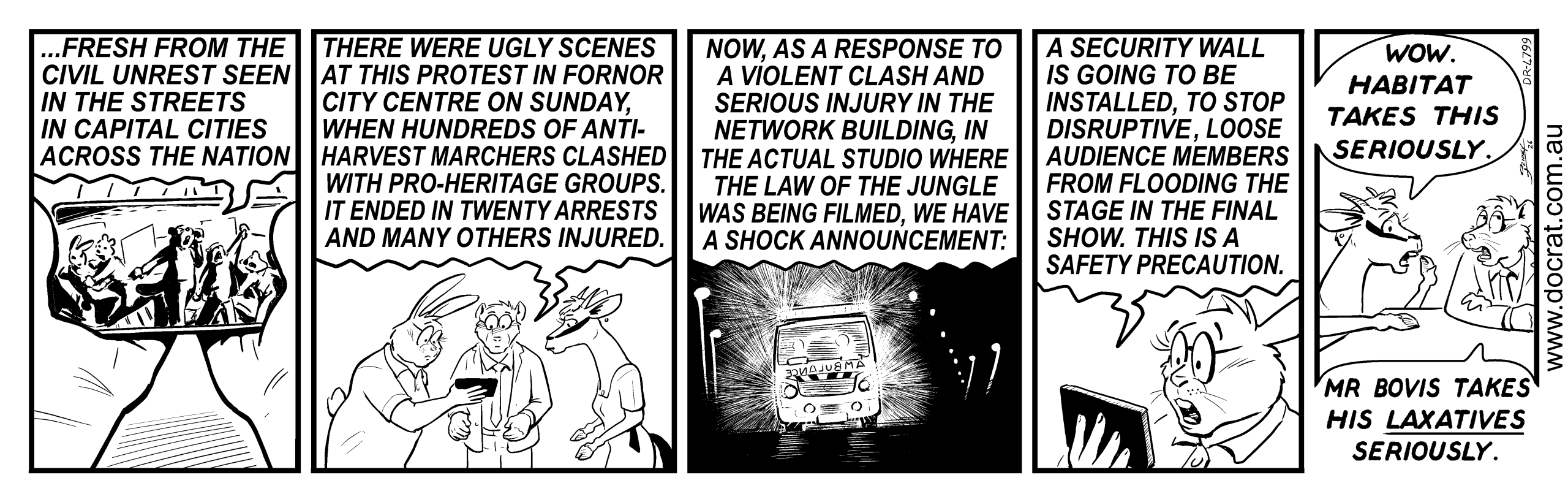 It says so on the news 20260309